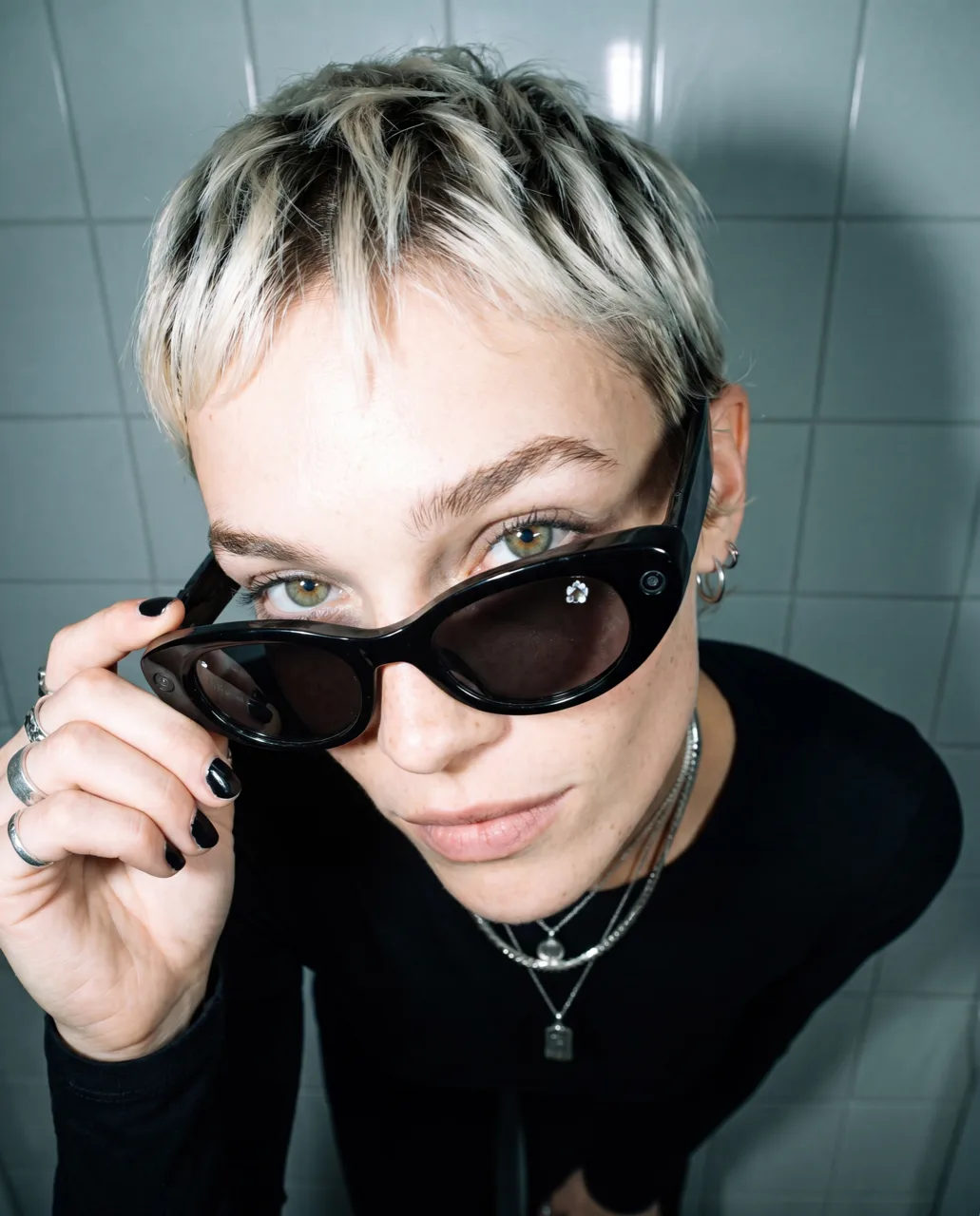 Meta Glasses by Kylie — editorial portrait