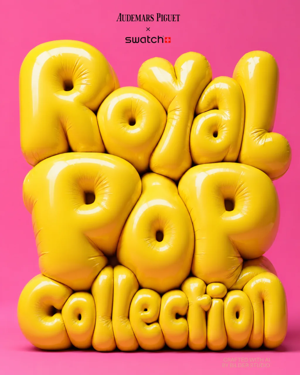 Royal POP Collection - AP × Swatch key art
